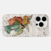 Twee kerstengelen - Victoriaans schroot Christelij Case-Mate iPhone Case (Achterkant (horizontaal))