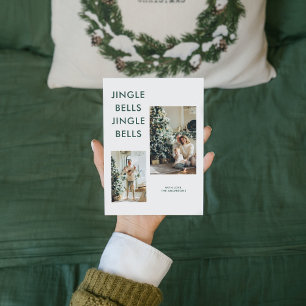 Twee kerstfoto's   Jingle Bells Jingle Bells