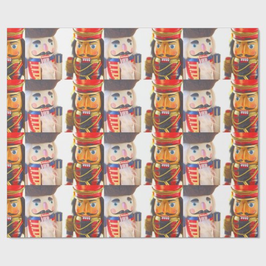 Twee kerstgekken cadeaupapier (Vlak)