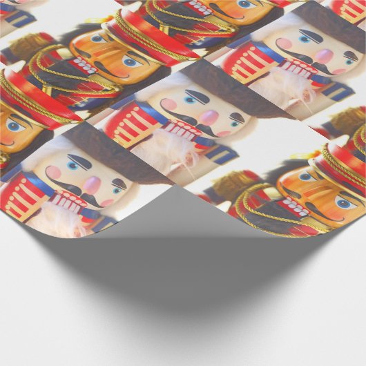 Twee kerstgekken cadeaupapier (Hoek)