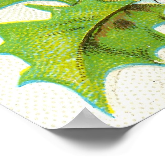 Twee kerstrobins poster (Hoek)