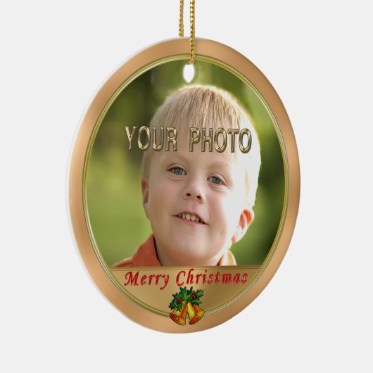 Twee kerstversieringen met INSTRUCTIES Keramisch Ornament (Rechts)