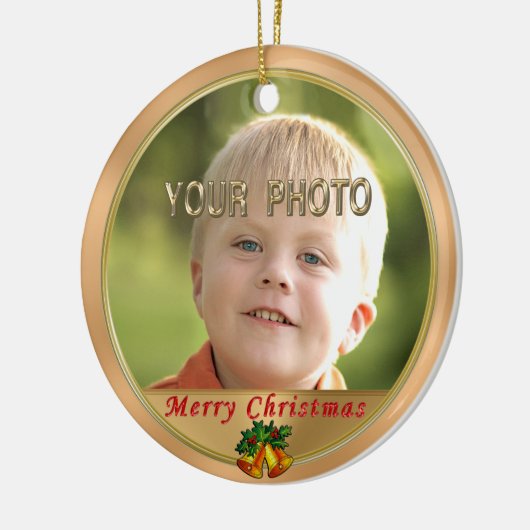 Twee kerstversieringen met INSTRUCTIES Keramisch Ornament (Links)