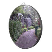 twee kinderen in het park dartbord (Voorkant Rechts)