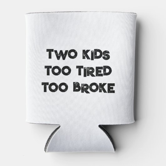 TWEE KINDEREN TE MOE OM KOELBOX TE BREKEN BLIKJESKOELER (Voorkant)