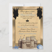 Twee Kings Aangepaste huwelijksuitnodigingen Kaart (Voorkant)