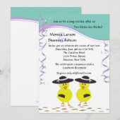 Twee kippen die gehitte lesbiennes krijgen uitgeno kaart (Voorkant / Achterkant)