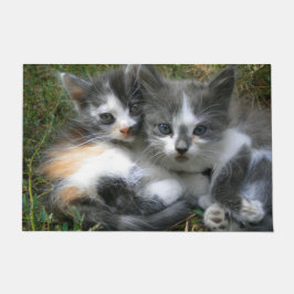 Twee Kittens Deurmat
