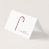 Twee Kittens in Santa Hats Merry-Kaart Kaart (Achterkant)