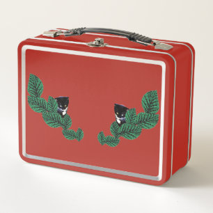 Twee Kittens met bladeren