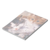 Twee Kittens Snuggle van Henriëtte Ronner-Knip Notitieblok (Linkerzijde)