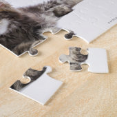 Twee kittens van Maine Coon cat Legpuzzel (Zijkant)