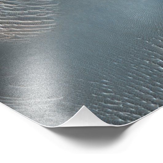 Twee klassen eoliaanse bedformen foto afdruk (Hoek)