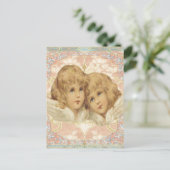 Twee kleine  Angels Briefkaart (Staand voorkant)
