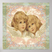 Twee kleine  Angels Poster (Voorkant)