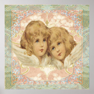 Twee kleine Angels Poster