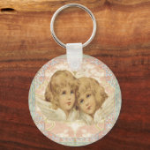 Twee kleine  Angels Sleutelhanger (Voorkant)