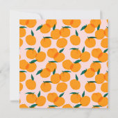 Twee kleine Baby shower Uitnodiging van de Keukjes (Achterkant)