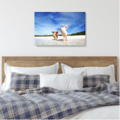 Twee kleine biggen canvas afdruk (Insitu (Slaapkamer))