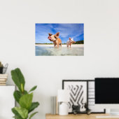 Twee kleine biggen poster (Thuiskantoor)