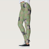 Twee kleine Cairn Terriers Leggings (Links)