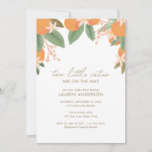 Twee kleine coupes op de manier waarop Citrus Baby Kaart (Voorkant)