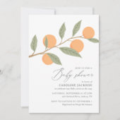 Twee kleine cuties op de weg Baby shower Kaart (Voorkant)