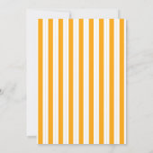 Twee kleine cuties Oranje tweeling Baby shower Kaart (Achterkant)