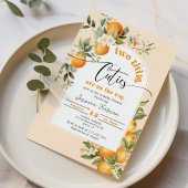 Twee kleine cuties zijn op weg tweeling baby showe kaart