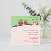 Twee kleine eigenaars - de partij van de Dagen nod Kaart (Staand voorkant)