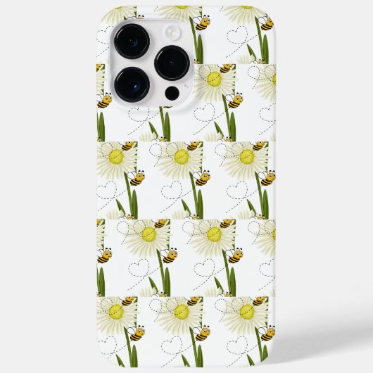 Twee kleine en schattige bijen Case-Mate iPhone case (Achterkant)