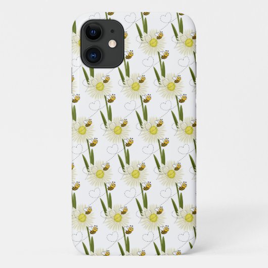 Twee kleine en schattige bijen Case-Mate iPhone case (Achterkant)