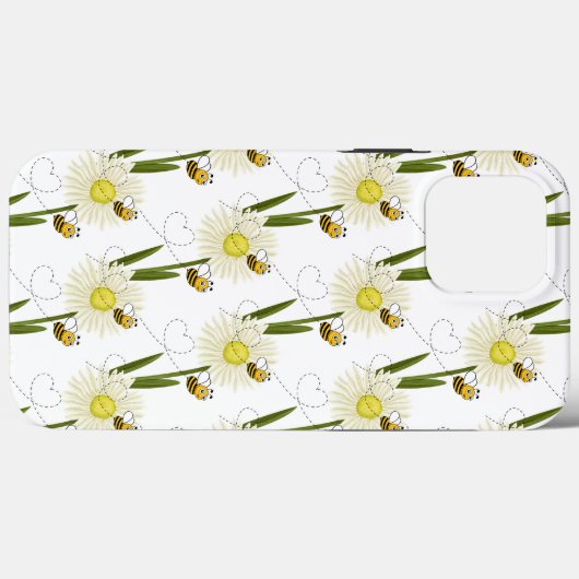 Twee kleine en schattige bijen Case-Mate iPhone case (Achterkant (horizontaal))