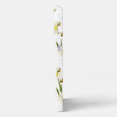 Twee kleine en schattige bijen iPhone hoesje (Linkerkant)