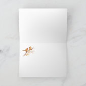 Twee Kleine Huismus Sperwers Bruin Rustieke Natuur Bedankkaart (Binnen)