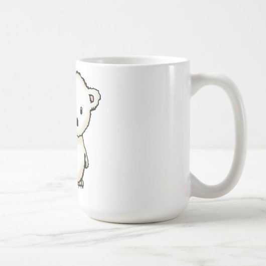 Twee Kleine Ijsberen Koffiemok (Rechts)