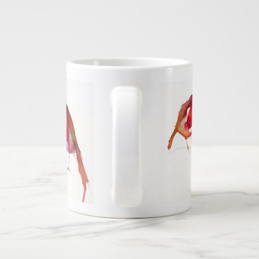 Twee kleine inkten 2014 grote koffiekop (Achterkant)