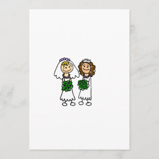 Twee kleine klundebriden kaart
