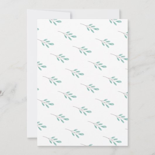 Twee kleine konijntjes konijntje tweeling meisjes  kaart (Achterkant)