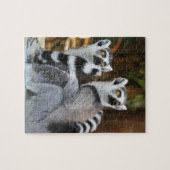 Twee kleine Lemurs Legpuzzel (Horizontaal)