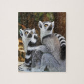 Twee kleine Lemurs Legpuzzel (Verticaal)