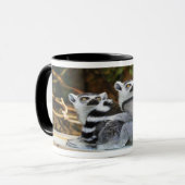 Twee kleine Lemurs Mok (Voorkant links)