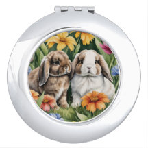 Twee kleine Lop konijntjes