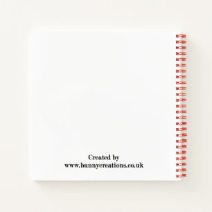 Twee kleine Lop konijntjes Notitieboek