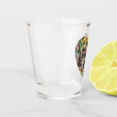 Twee kleine Lop konijntjes Shot Glas (Links)