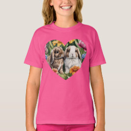 Twee kleine Lop konijntjes T-shirt