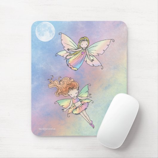 Twee kleine Pixies Mousepad Muismat (Met muis)