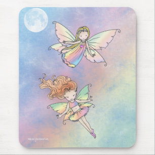 Twee kleine Pixies Mousepad Muismat