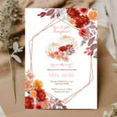 Twee kleine pompoenen uitnodiging Twin Marsala