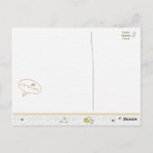Twee kleine probleemmakers briefkaart (Achterkant)